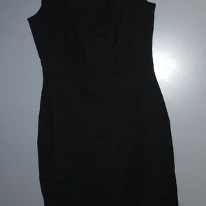 Classic Black Sheath Dress - Women's Elegant Sleeveless Dress
